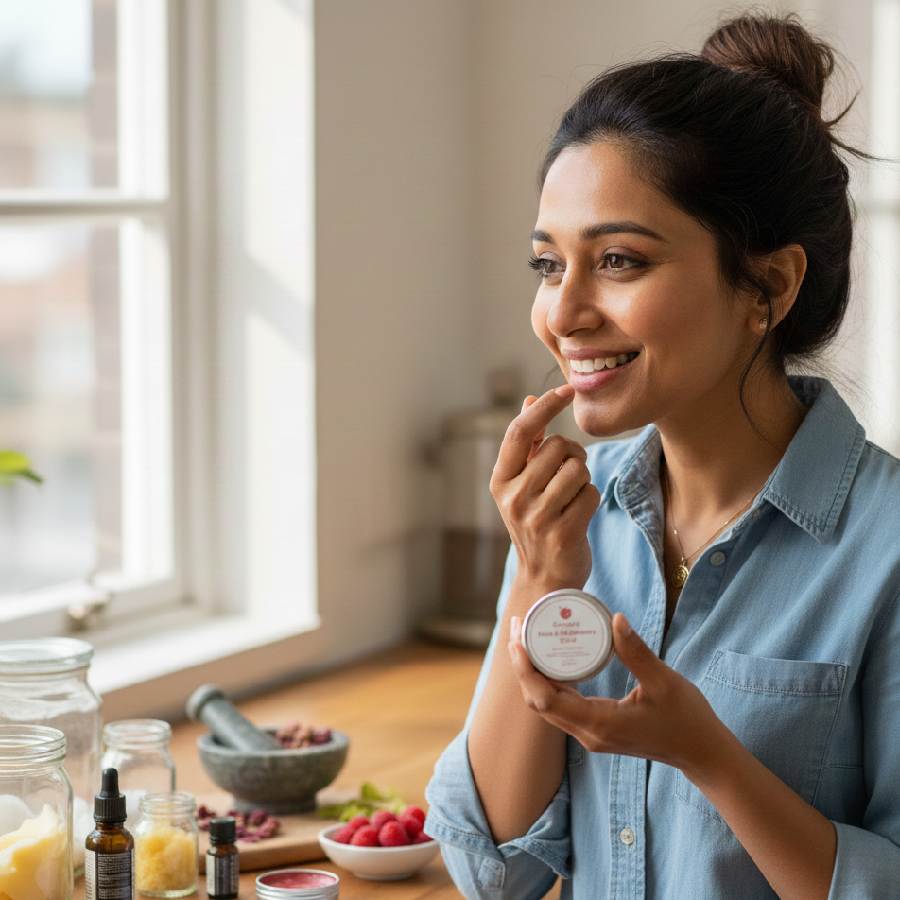 পছন্দের লিপ বাম বানিয়ে নিন বাড়িতে।