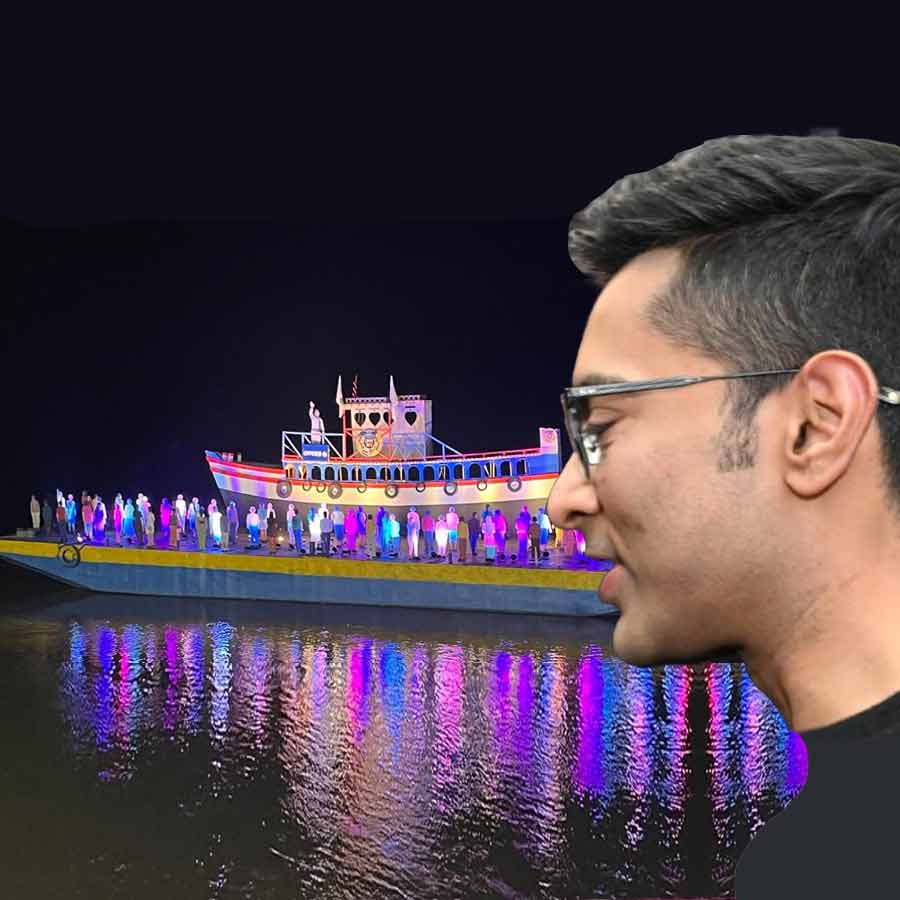 Abhishek Banerjee visited the first two-storied Sebashray Model Camp in Diamond Harbour