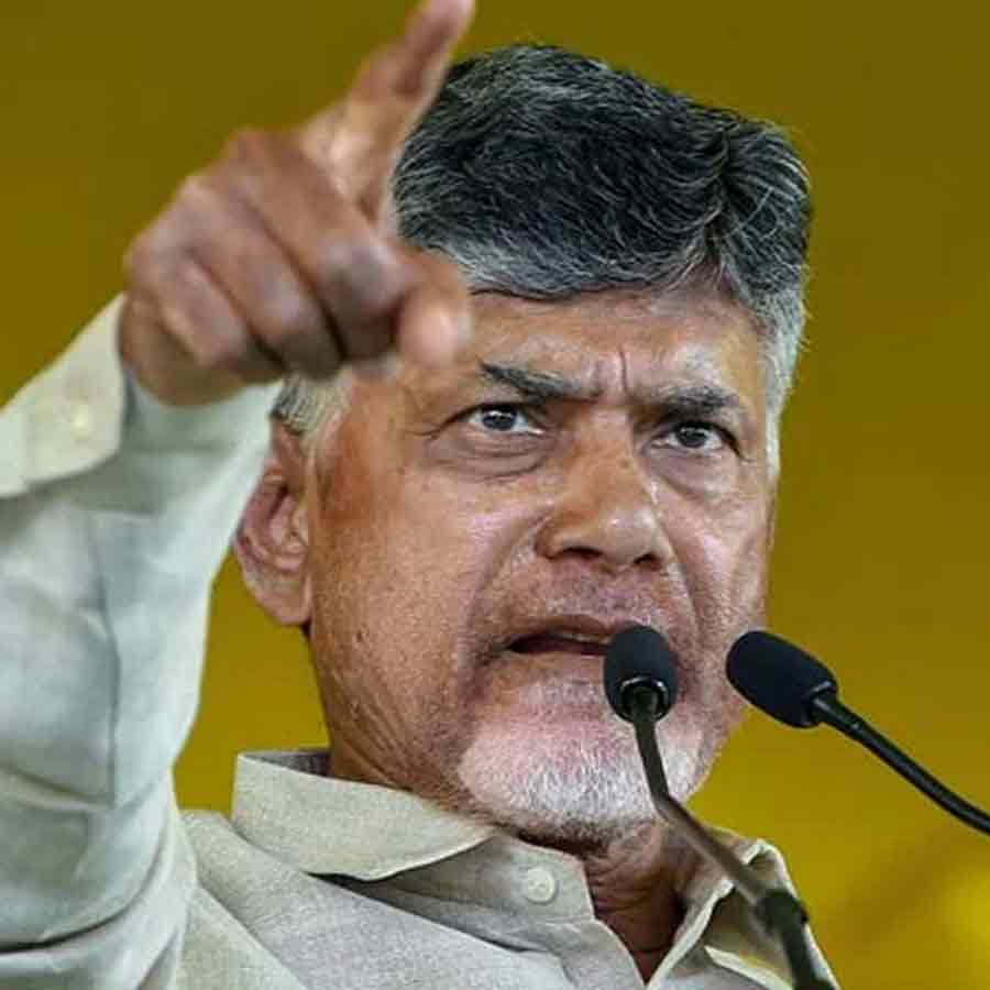 অন্ধ্রপ্রদেশের মুখ্যমন্ত্রী এন চন্দ্রবাবু নায়ডু।