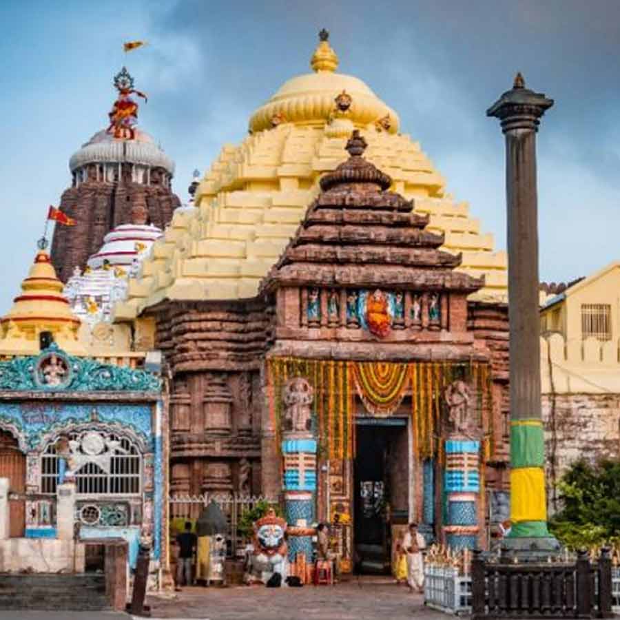 পুরীর জগন্নাথ মন্দির।