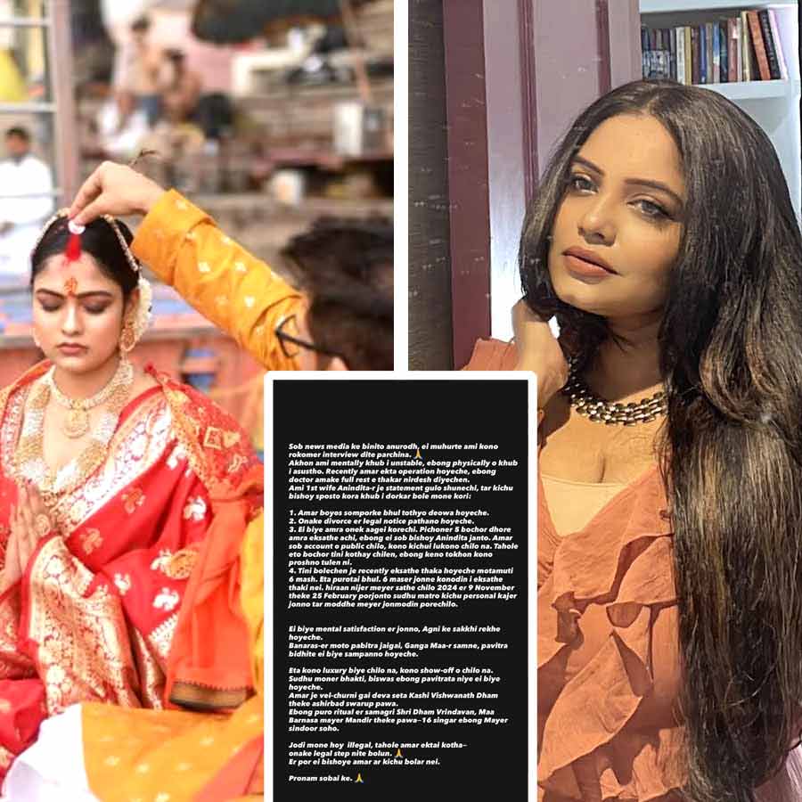 হিরণের সঙ্গে বিয়ের বৈধতা নিয়ে মুখ খুললেন দ্বিতীয় স্ত্রী ঋতিকা গিরি।