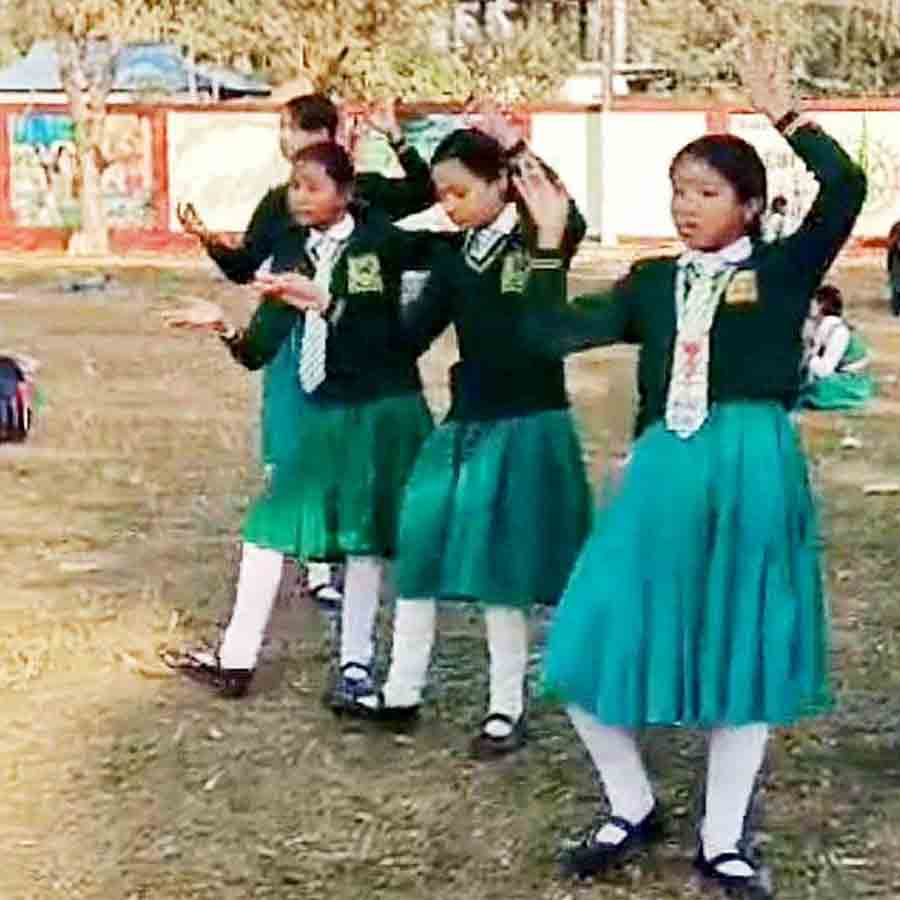 A school ai Sliguri to convey message of Communal harmony through their Saraswati puja 2026