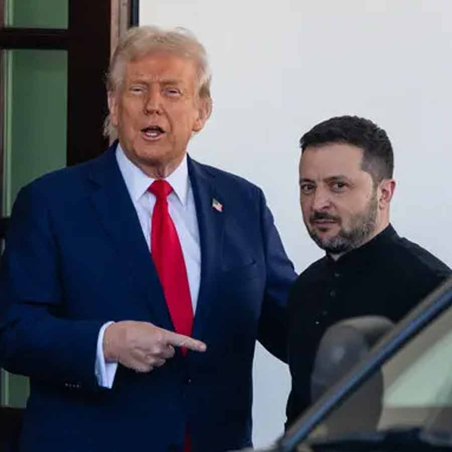Ukraine’s President Volodymyr Zelenskiy arrived in Switzerland for talks with US President Donald Trump