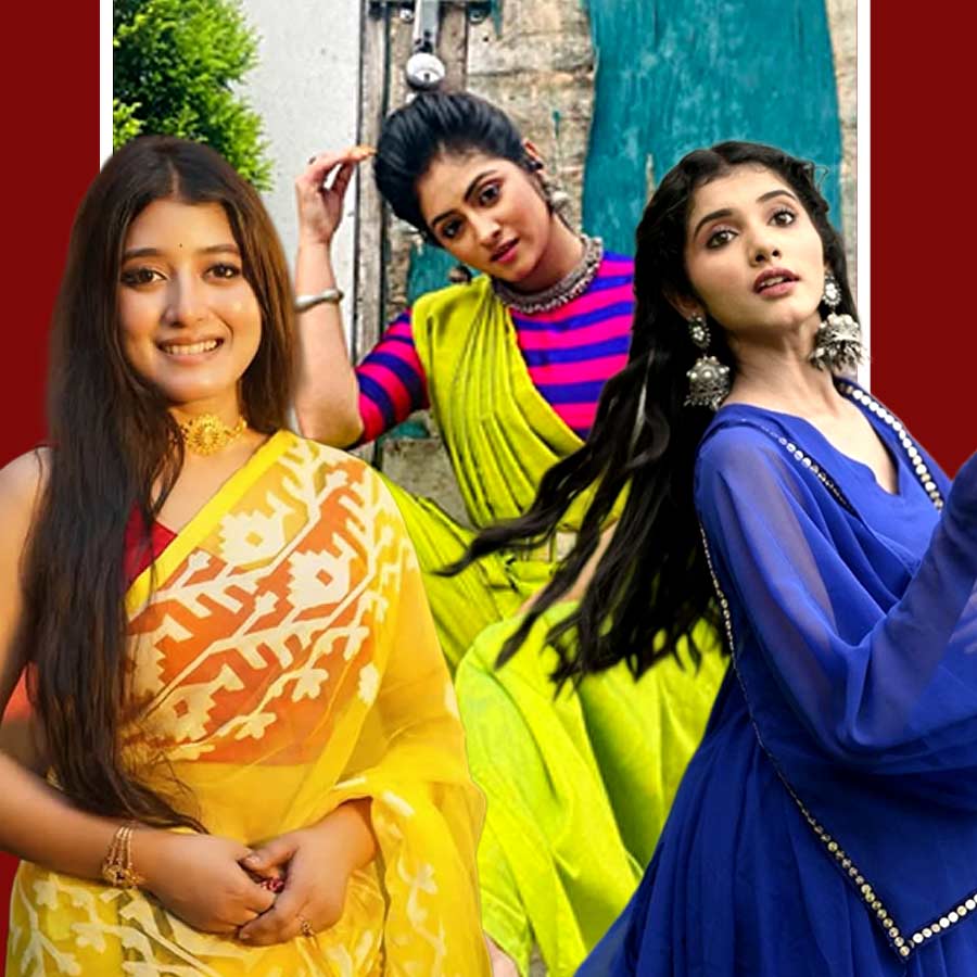 Acttess Aratrika Maity, Tiyasha Lepcha and Aveeka Malakar shares special memory of Saraswati Pujo