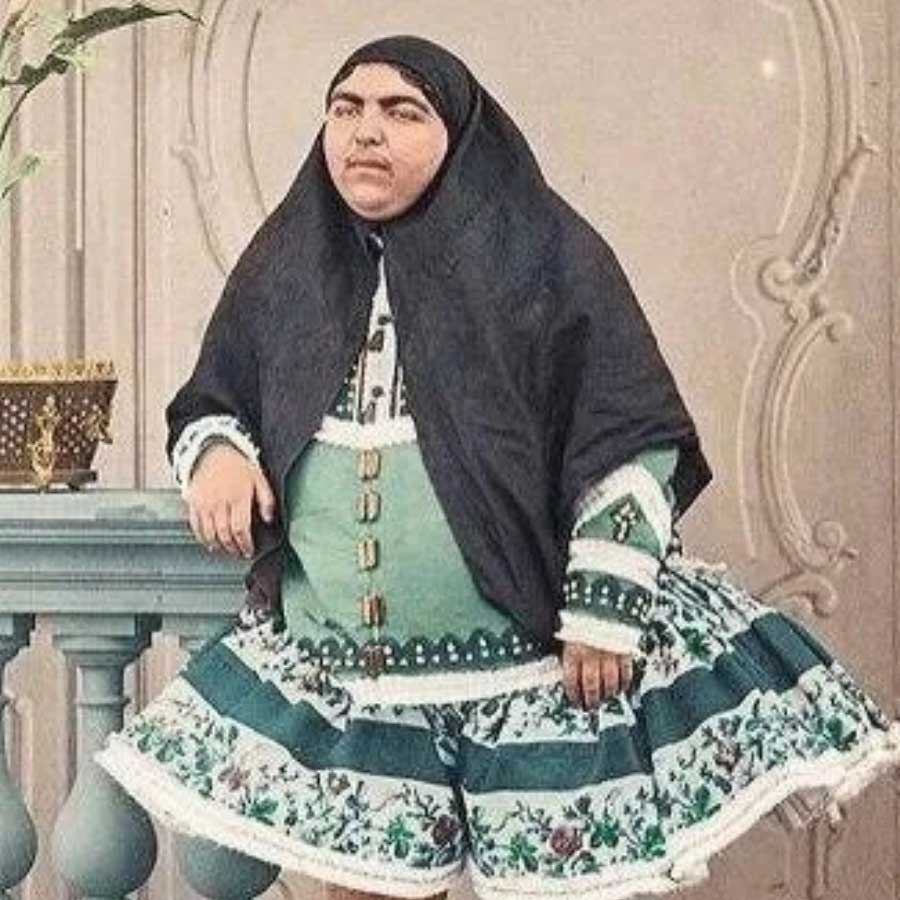 What is the truth behind viral post in social media related to Princess Qajar