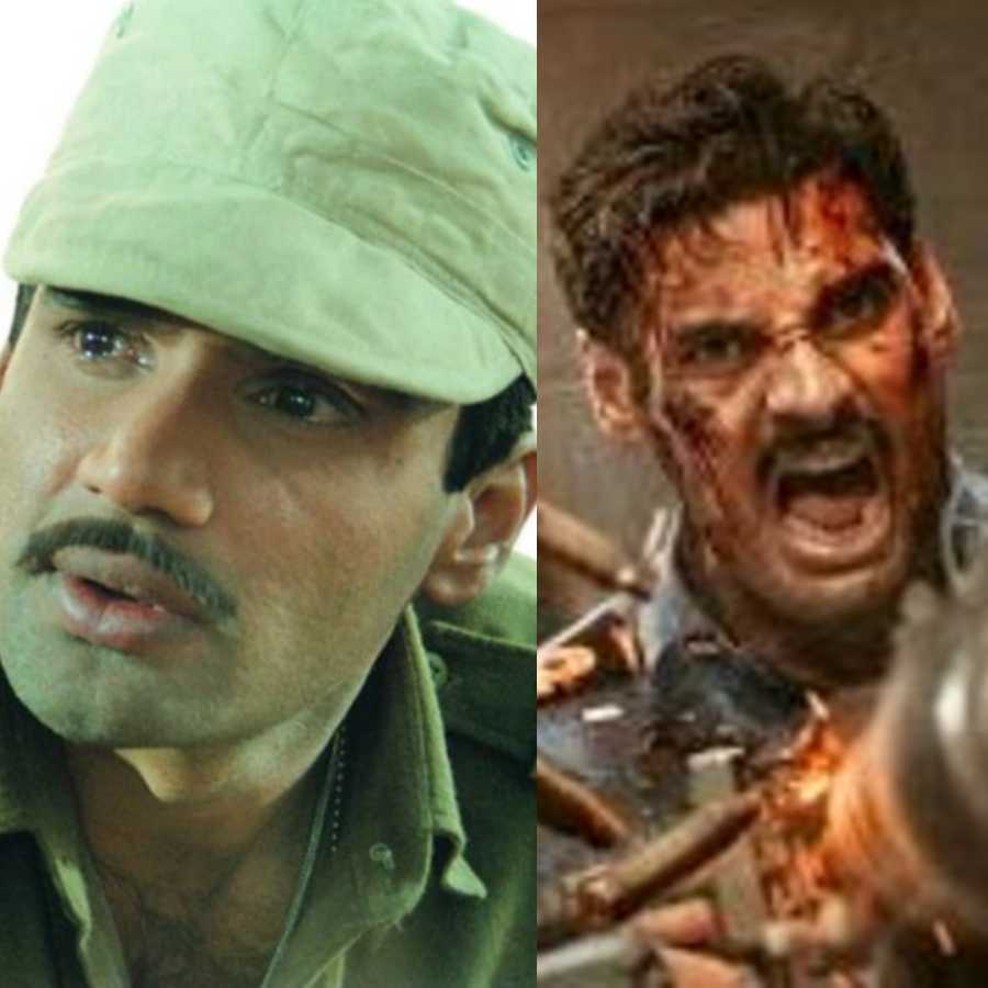 অহান শেট্টীকে নিয়ে আবেগপ্রবণ সুনীল।