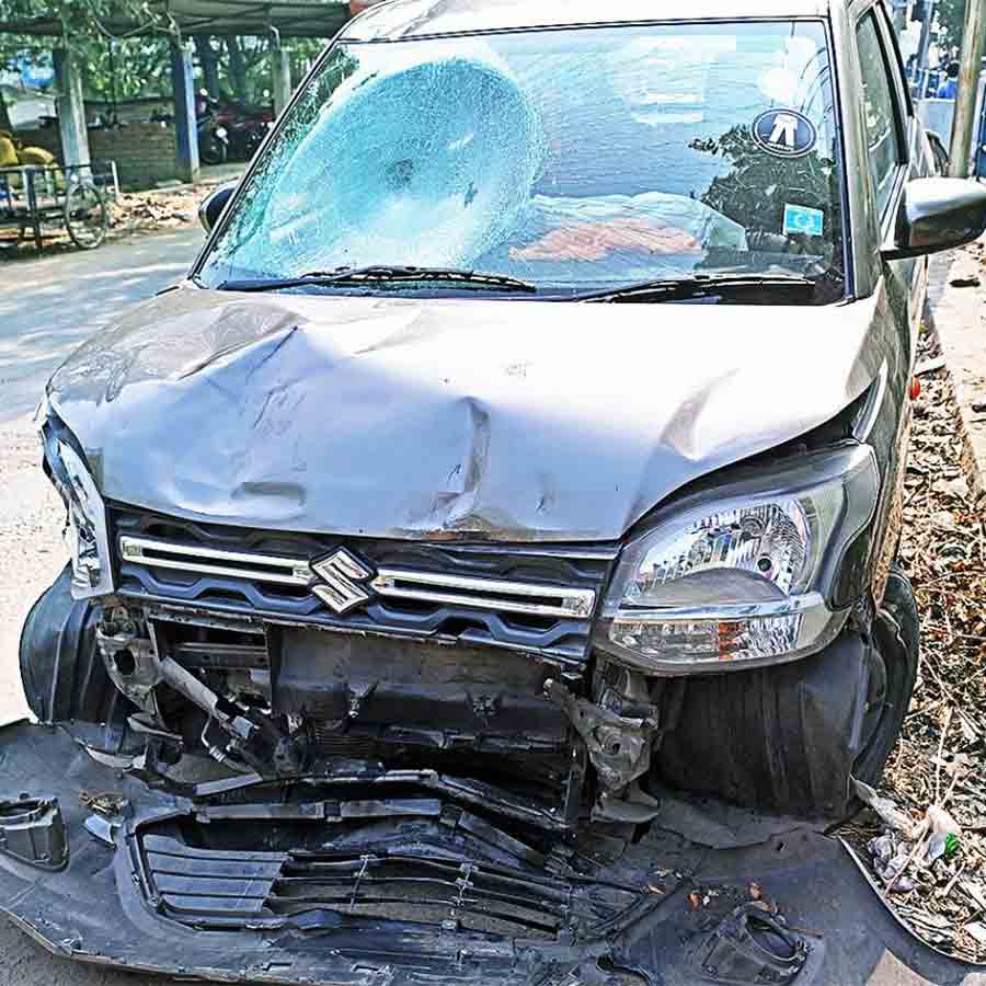 A pdestrian died of Road accident at Kankurgachi