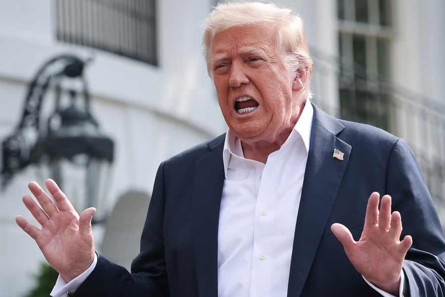 American President Donald Trump hints on invoking Article 5 of NATO for border crisis