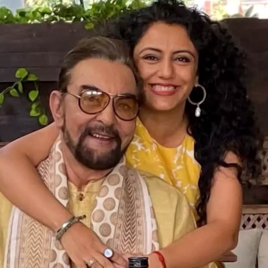 Kabir Bedi with Parveen Dusanj