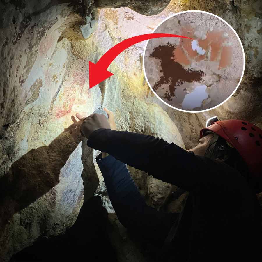 ইন্দোনেশিয়ার সুলাওয়েসি দ্বীপ বহু প্রাচীন কিছু গুহাচিত্রের সন্ধান পেলেন গবেষকেরা।