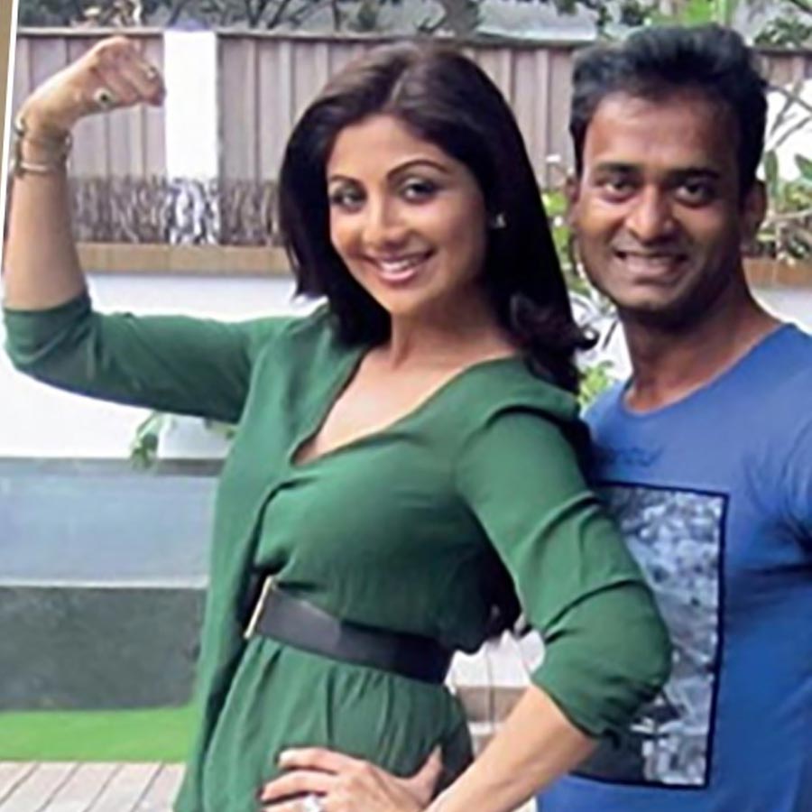 Vinod Channa with Shilpa Shetty