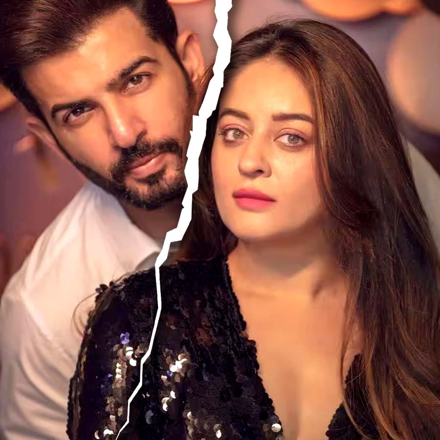 (বাঁ দিকে) জয় ভানুশালী এবং মাহী বিজ (ডান দিকে)।