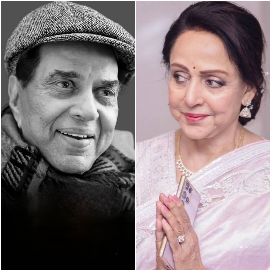 ধর্মেন্দ্রের ‘পদ্ম’ সম্মান নিয়ে হেমা মালিনী।