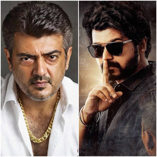 পর্দার বাইরে অজিত বনাম বিজয় থালাপতি।