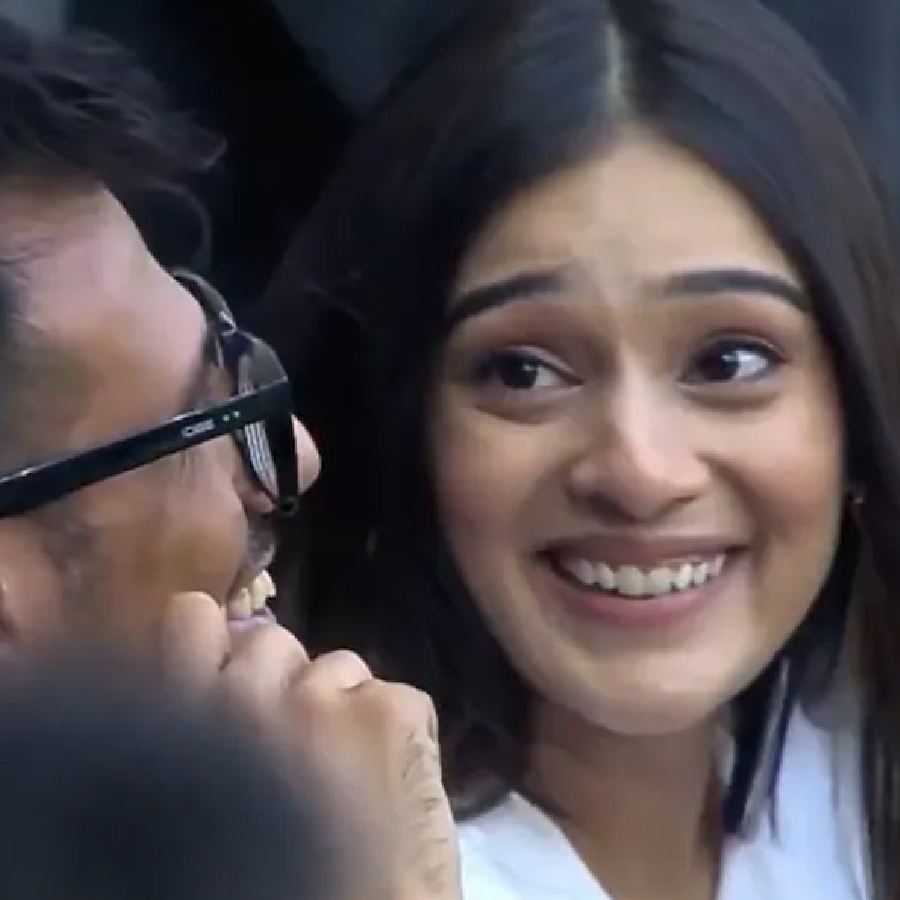 Yuzvendra Chahal with RJ Mahvash