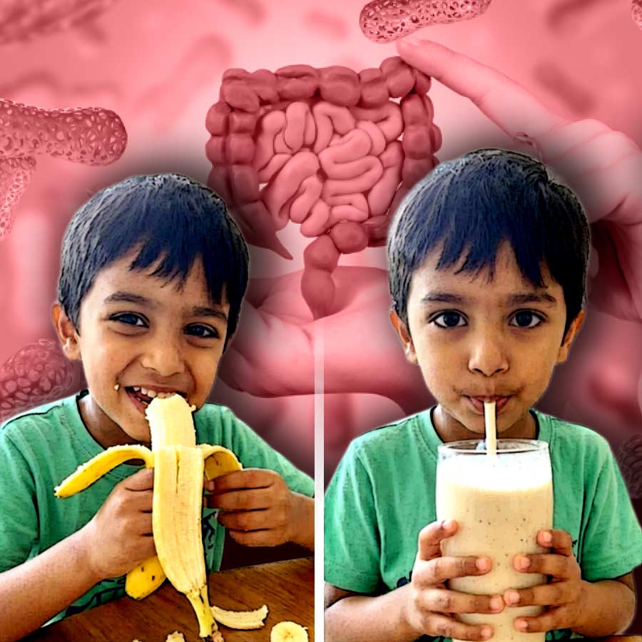 কলা না কি কলার মিল্কশেক, খুদের স্বাস্থ্যের জন্য কোনটি বেশি ভাল?