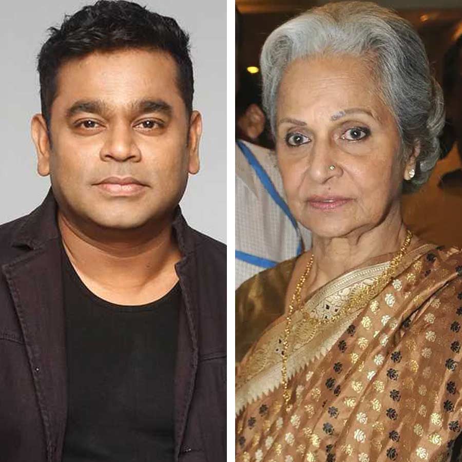 Veteran actress Wahida Rahman reacted to AR Rahman’s controversy