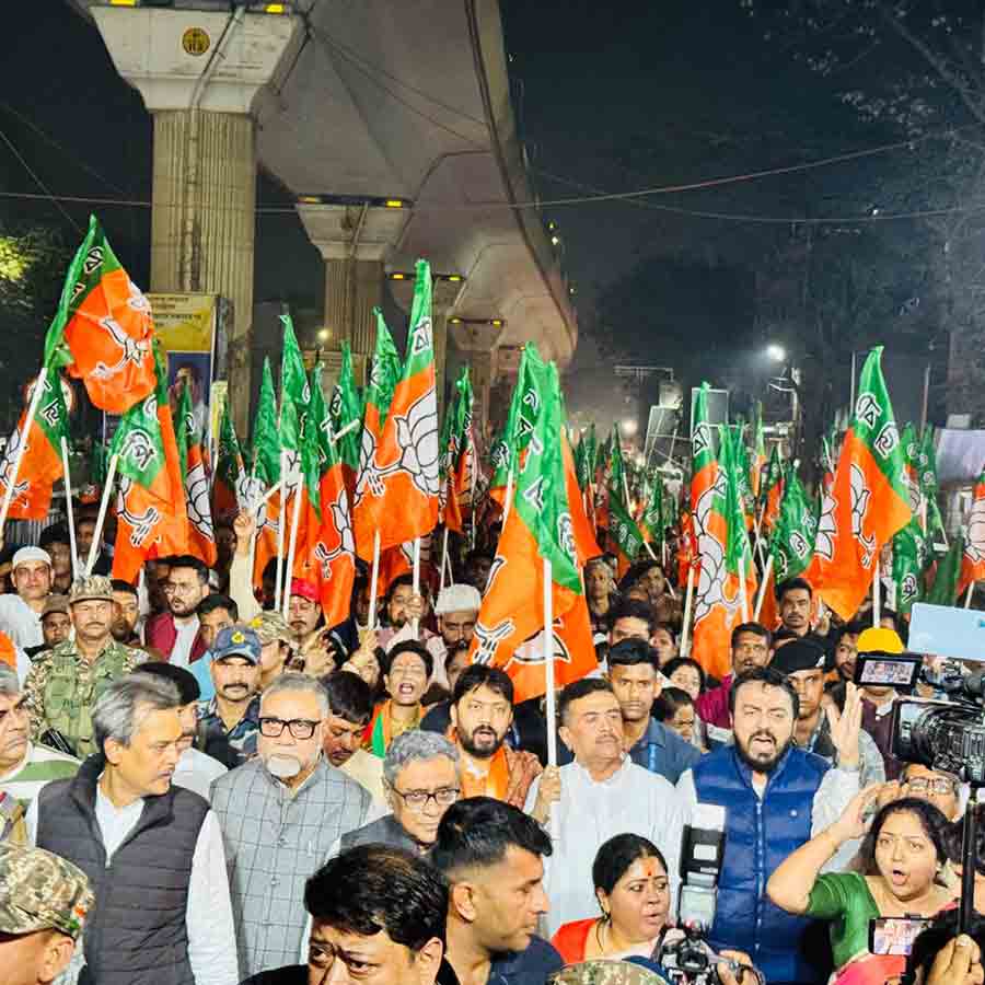 BJP alleges disruption of their republic day programme by TMC at Kharda