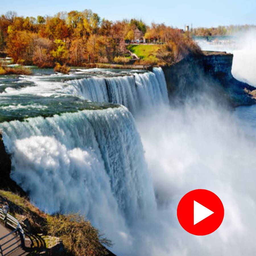 Video shows Niagara Falls looks beautiful as Polar Vortex freezes Mist over it