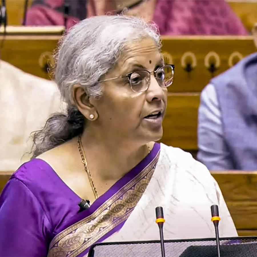 অর্থমন্ত্রী নির্মলা সীতারামন।