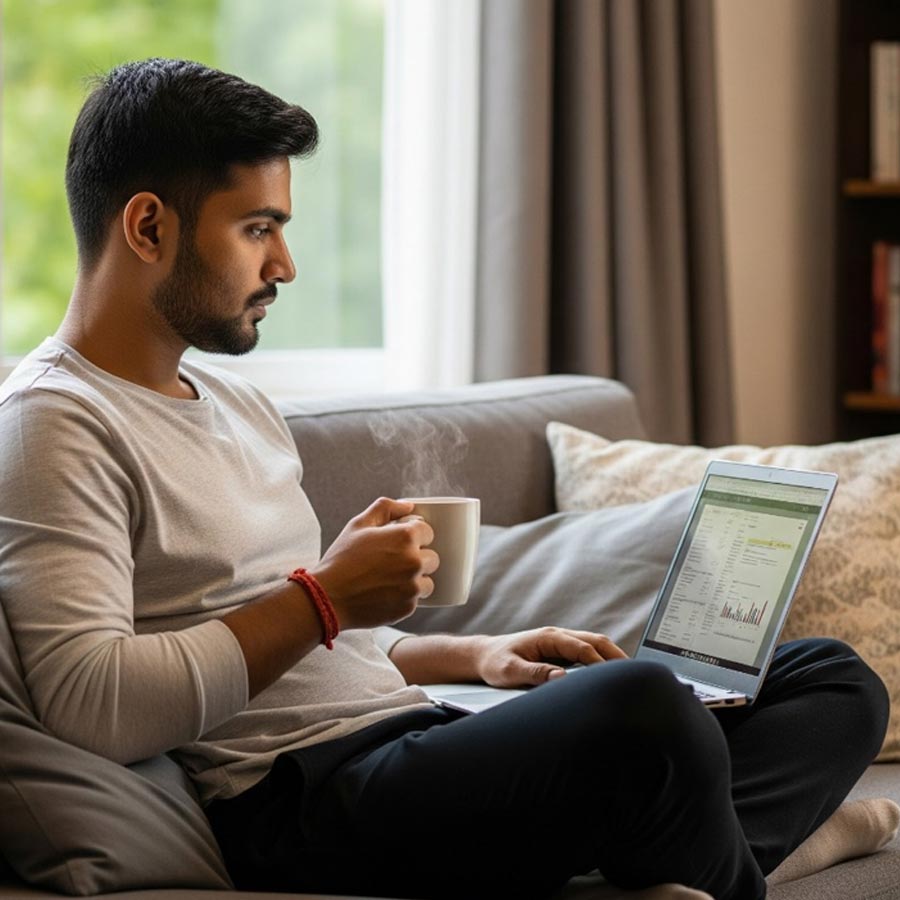 সোফা, খাওয়ার টেবিল থেকে বসে কাজ করছেন? ফল কী হতে পারে?