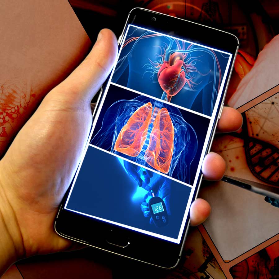 Smart devices that help monitoring health parameters by just looking at your phone screen dgtl