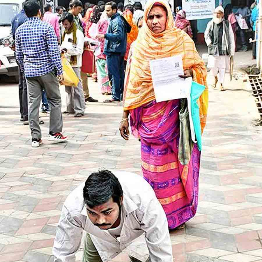 Harassment of disabled people in the name of SIR continues in West Bengal