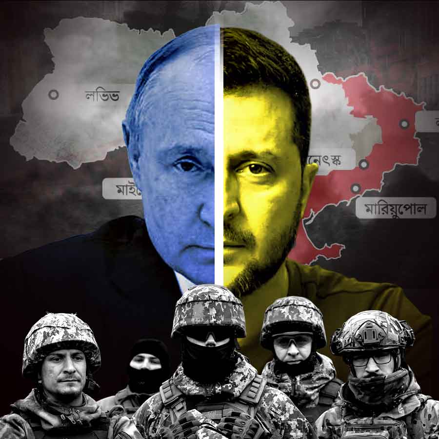 Ukrainian President Volodymyr Zelensky dares Russian President Vladimir Putin to come to Kyiv