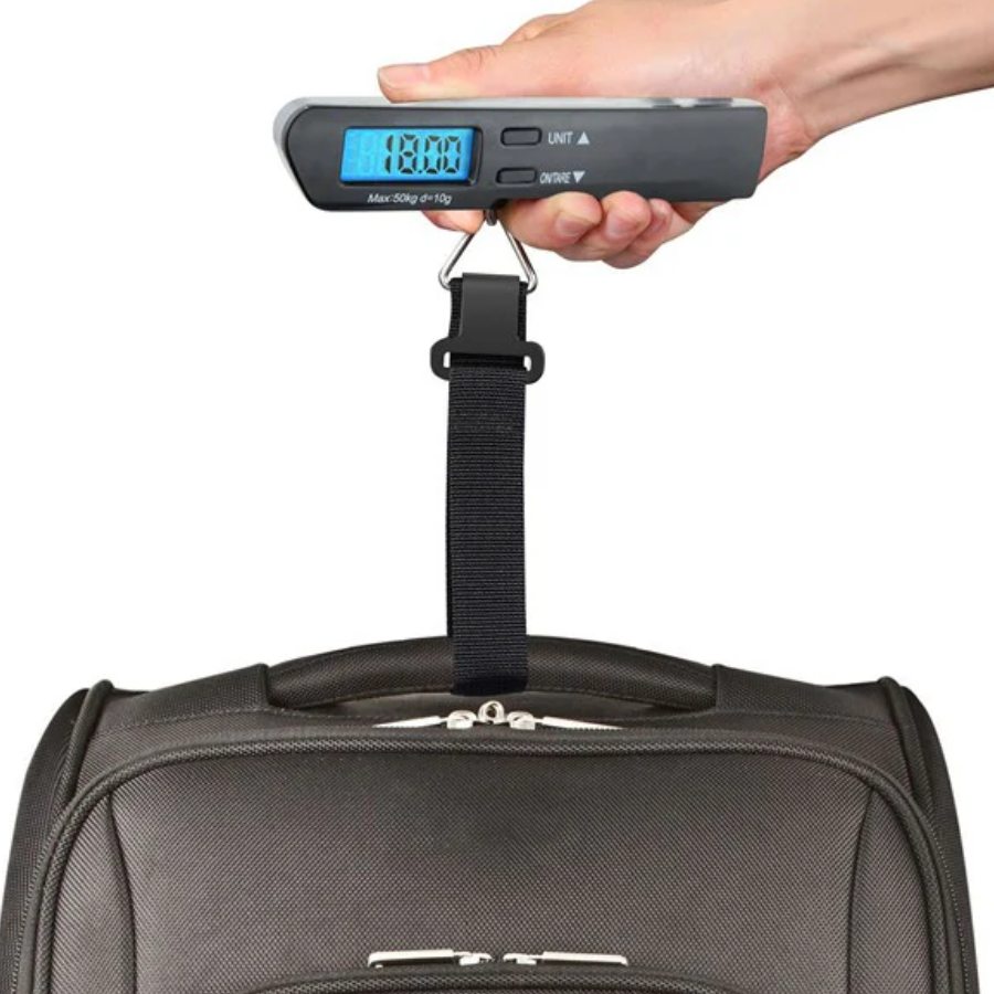 ডিজিটাল লাগেজ স্কেল।
