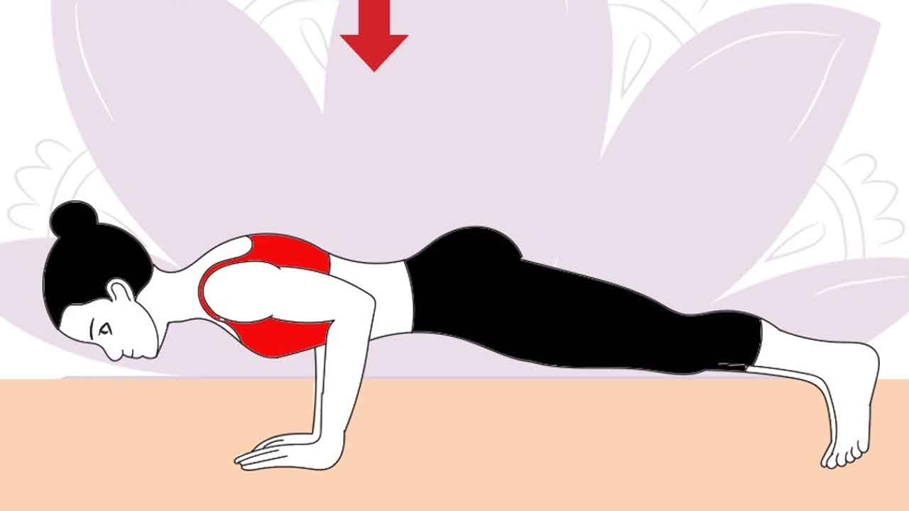 What are the health benefits of phalakasana Yoga pose