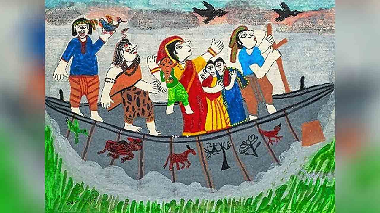 জীবনকথা: চারুবাসনায় শিল্পী মমতা মণ্ডলের প্রদর্শনীর চিত্রকর্ম