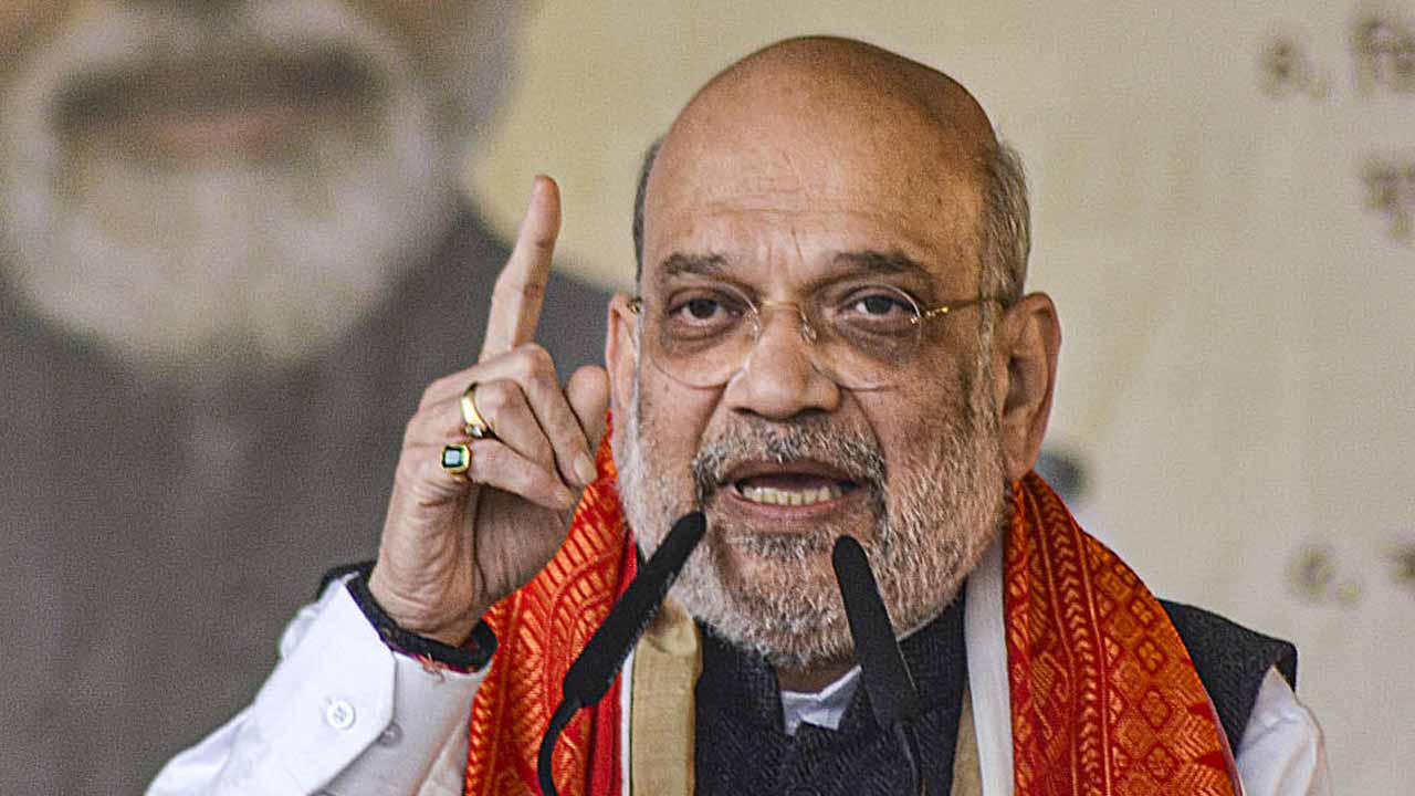 কেন্দ্রীয় স্বরাষ্ট্রমন্ত্রী অমিত শাহ।