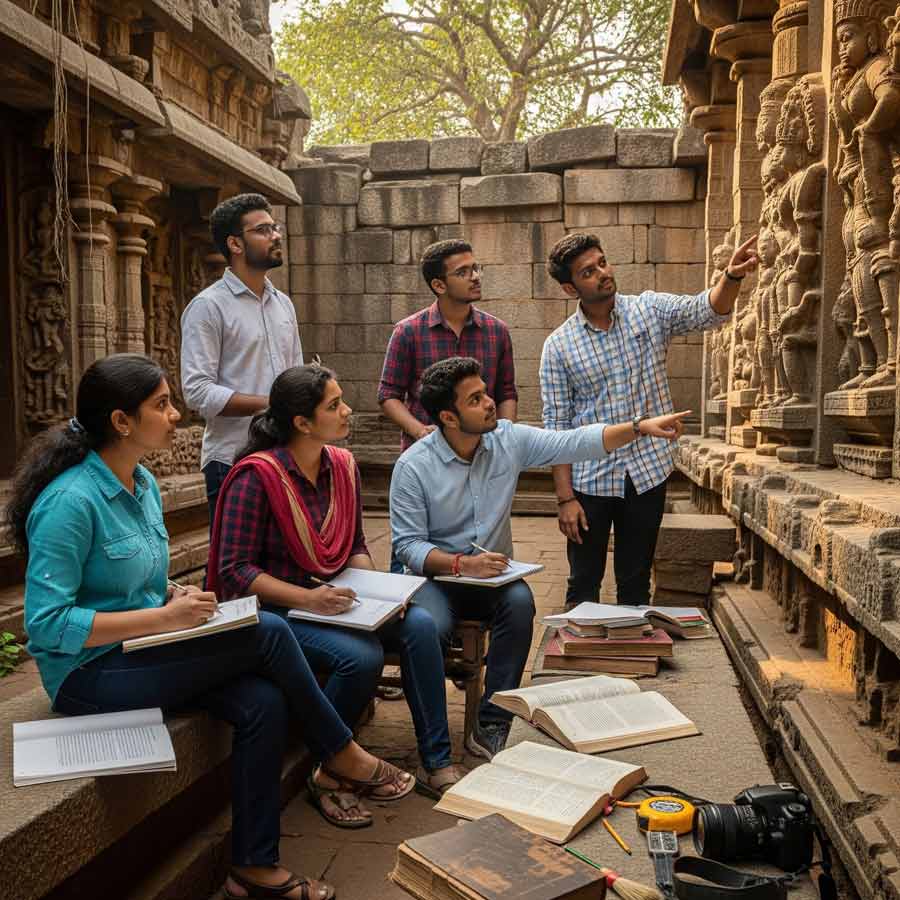 Rabindra Bharati University offers a Postgraduate Diploma programme in Manuscriptology and Palaeography dgtl