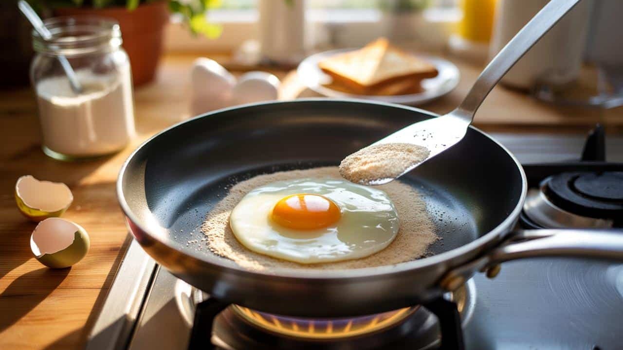 তেল ছাড়া ডিমের রেসিপি।