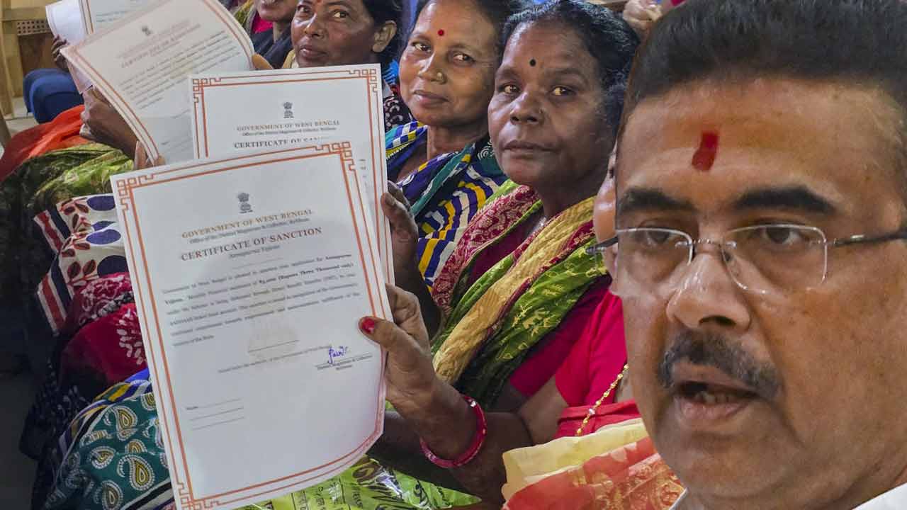 মুখ্যমন্ত্রী শুভেন্দু অধিকারী।