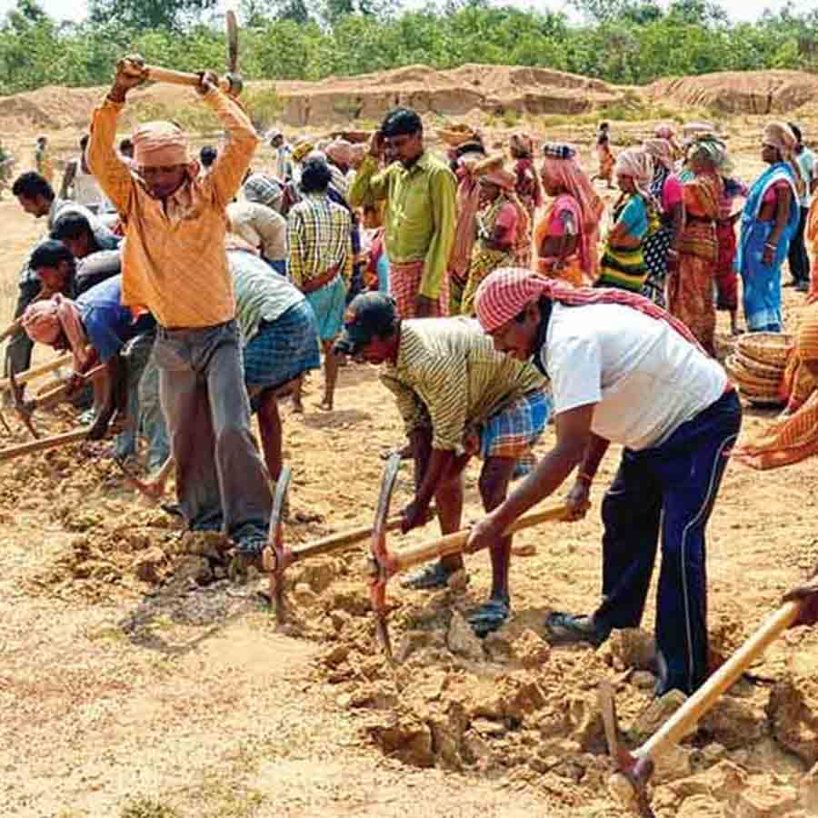 VBGRAMG work yet not started at Murshidabad