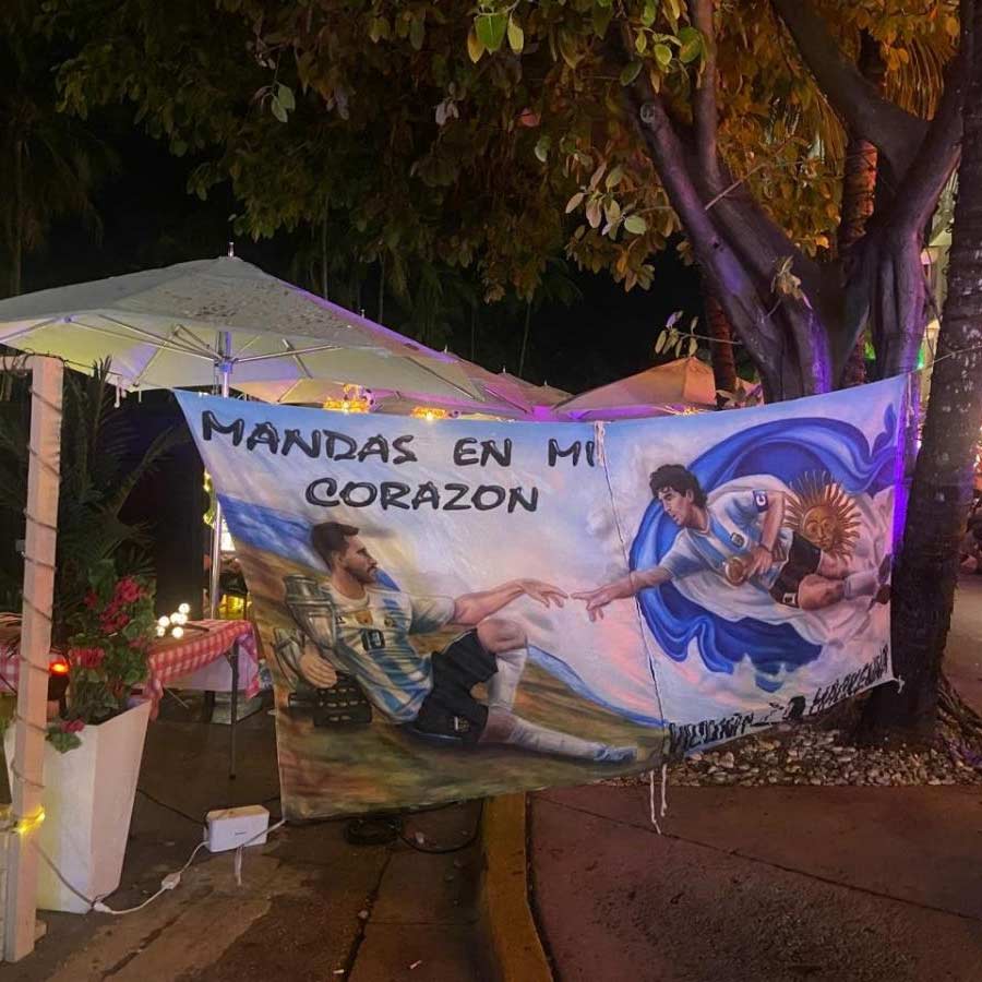 Lionel Messi mania continues to grip Miami as fans celebrate the superstar's presence and impact along with wide immersive tributes to the legendary Diego Maradona