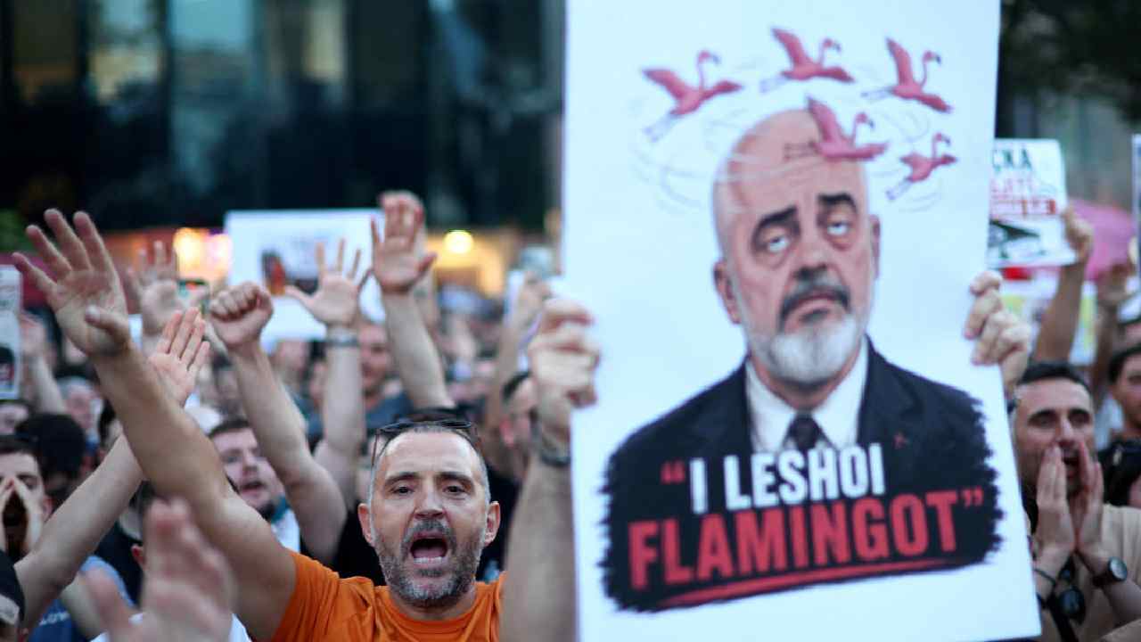 Why massive protest named Flamingo Revolution started in Albania against US President Donald Trump and his son in law Jared Kushner 