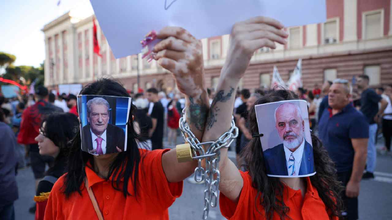 Why massive protest named Flamingo Revolution started in Albania against US President Donald Trump and his son in law Jared Kushner 