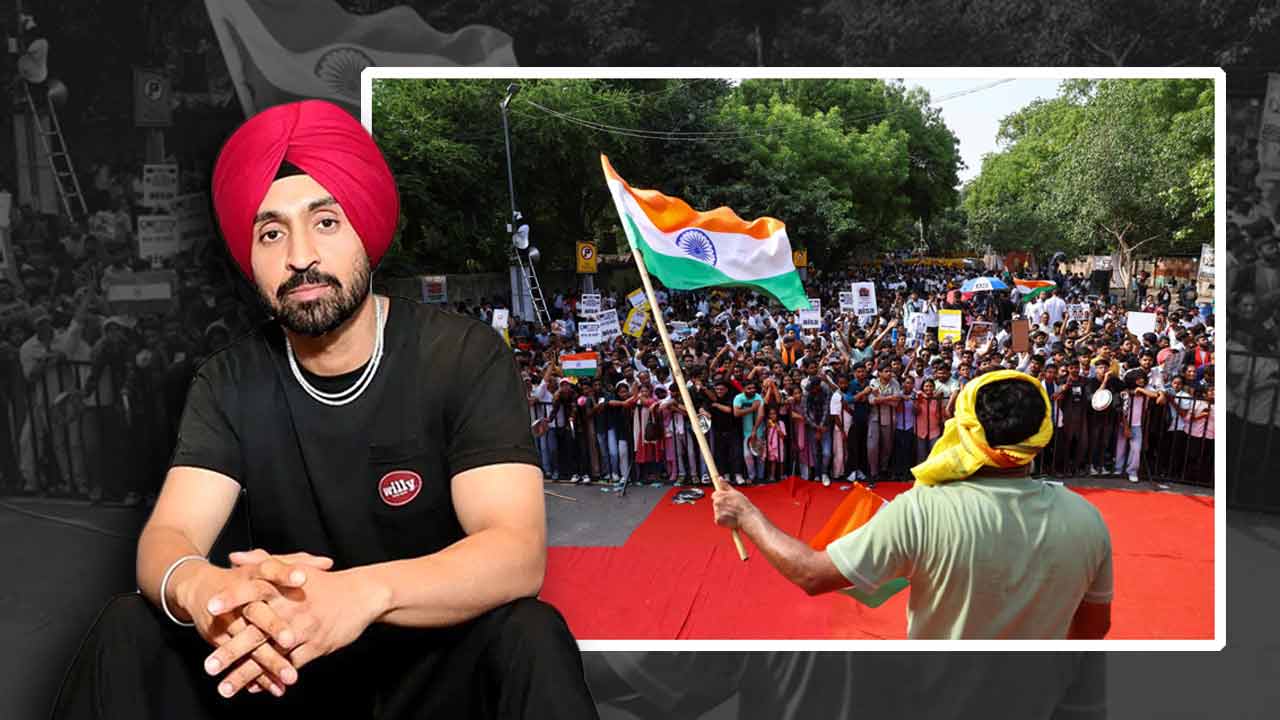যন্তর মন্তরে প্রতিবাদ প্রসঙ্গে কী বললেন দিলজিৎ?