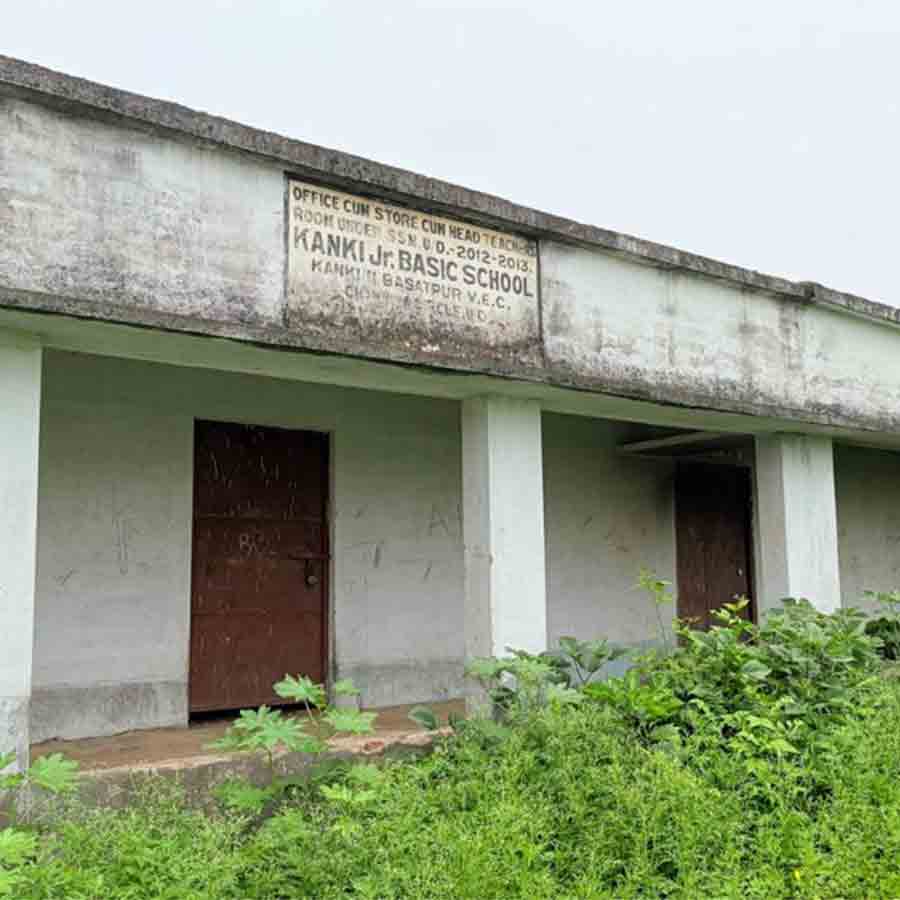 বেহাল কানকি বেসিক স্কুল। নিজস্ব চিত্র।