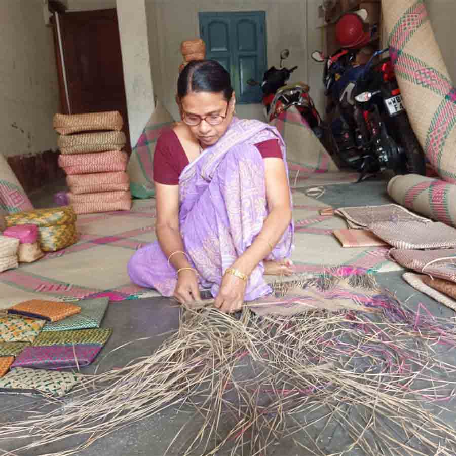 Initiatives to promote Shital Pati at cooch behar after getting GI Recognition