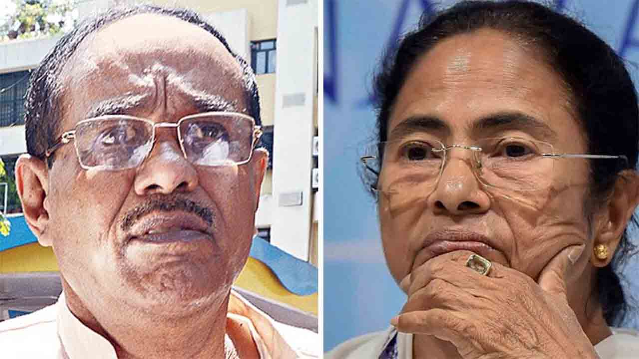 (বাঁ দিকে) সুব্রত বক্সী এবং মমতা বন্দ্যোপাধ্যায় (ডান দিকে)।