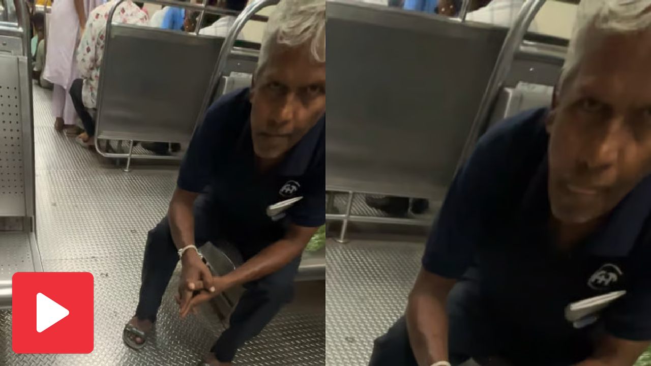 Young man feel disturbed as co passenger in stare at him for 20-Minutes in Chennai train