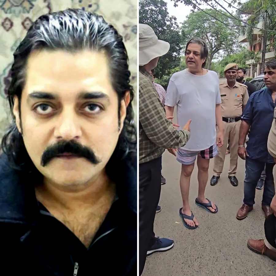 Actor chandrachur singh gurugram house outside ramp demolished dgtl