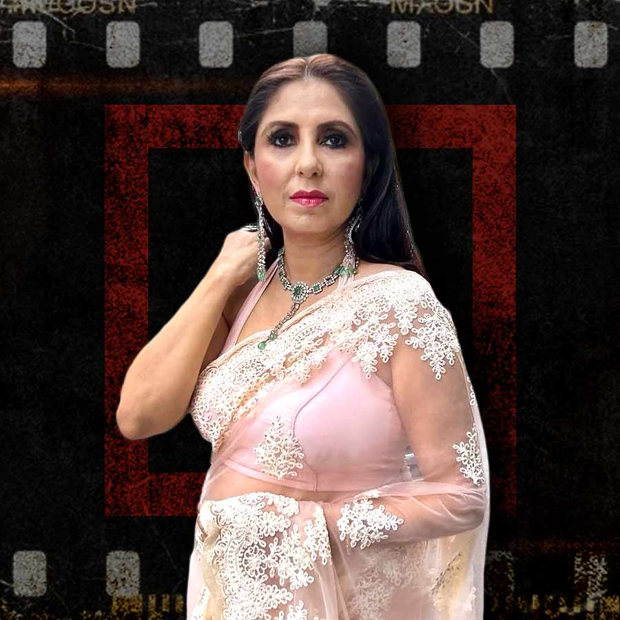খোলামেলা আড্ডায় চৈতি ঘোষাল।