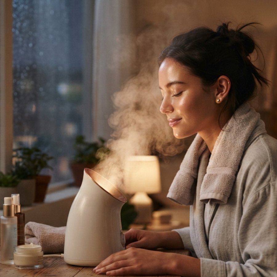 facial steaming can be a simple and effective addition to your monsoon skincare routine dgtl