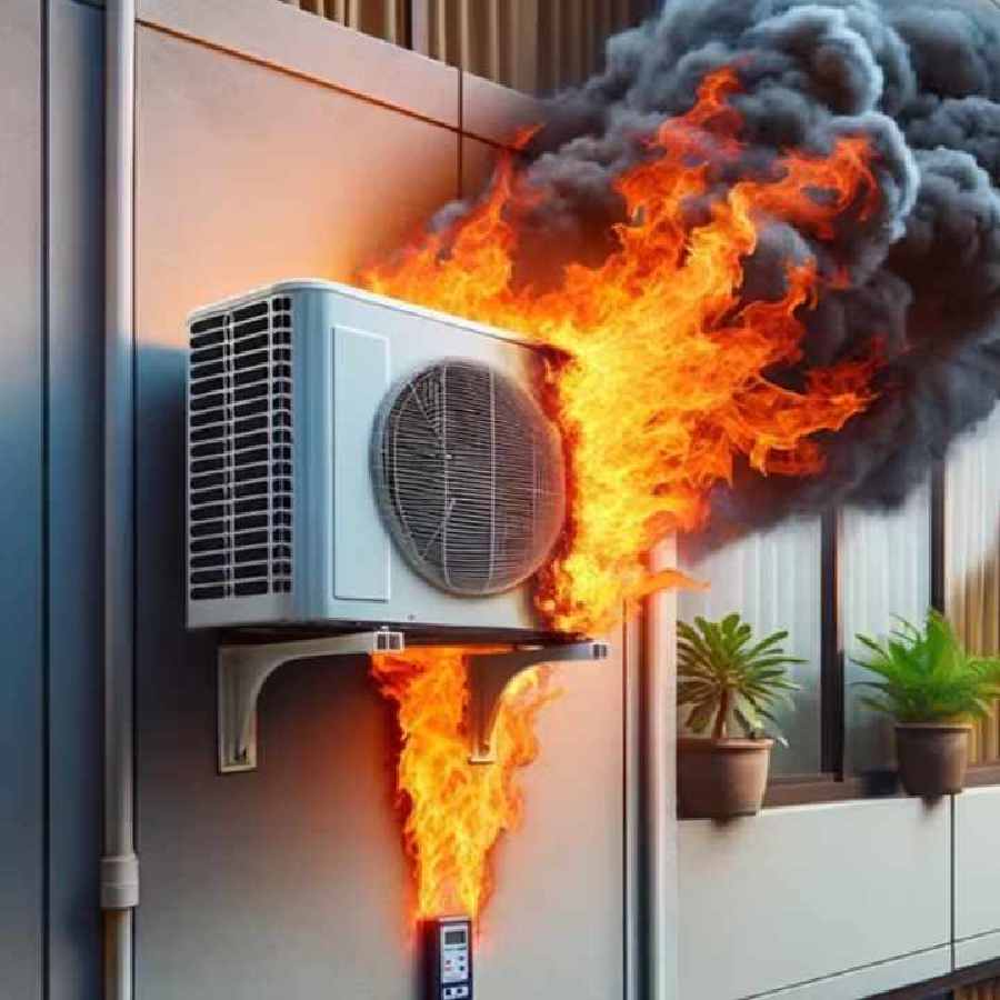 Can homeowner claim insurance for losses caused by an AC explosion
