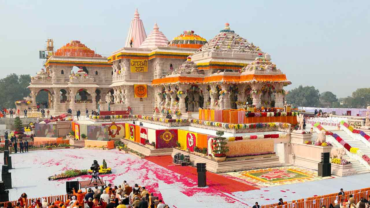 অযোধ্যার রামমন্দির।