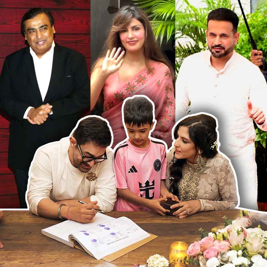 Bollywood celebrities who attended Aamir Khan and Gauri Spratt’s wedding dgtl